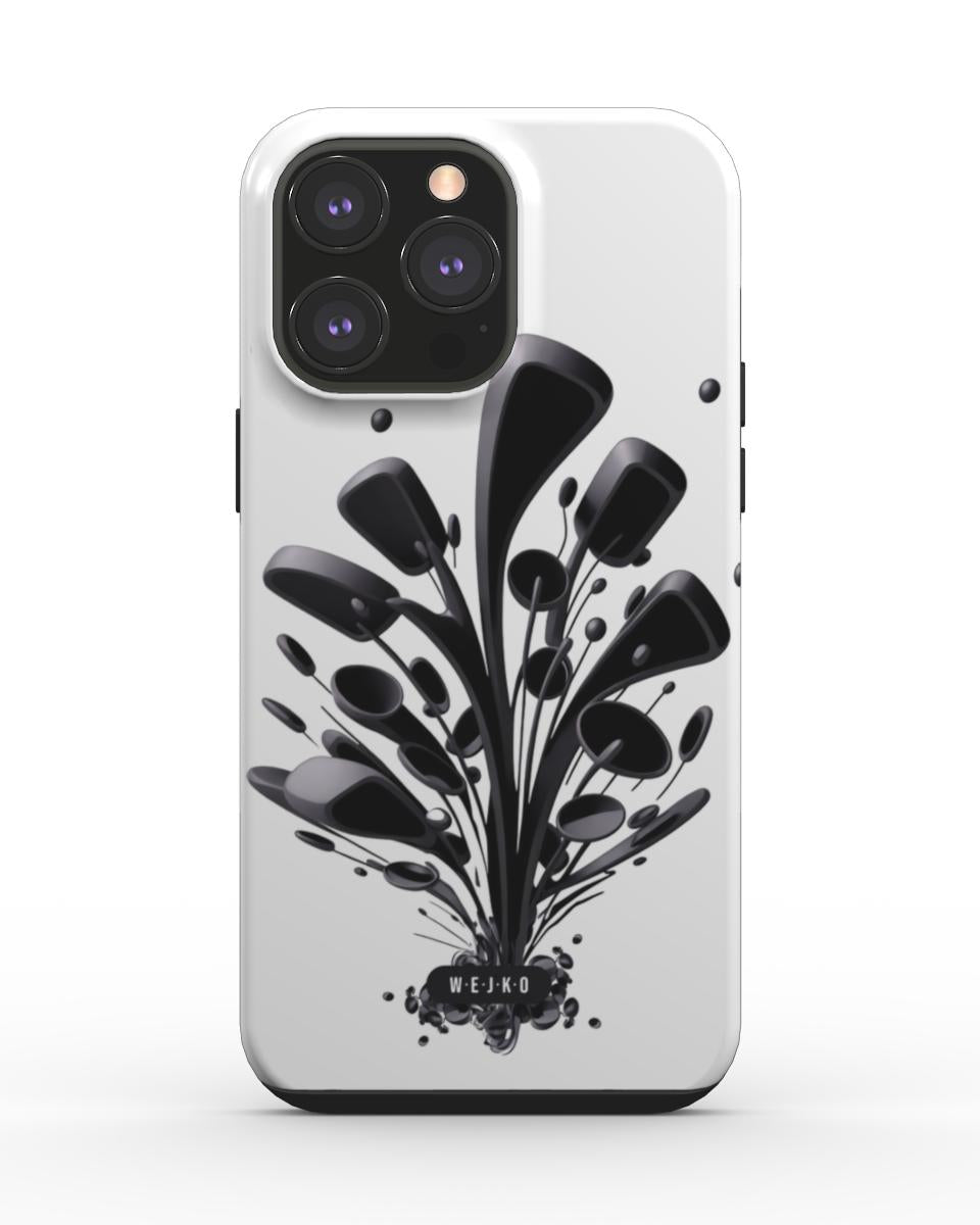 Digital Flower Tough Phone Case