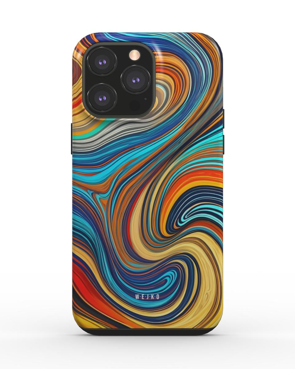 Color Fluid Tough Phone Case