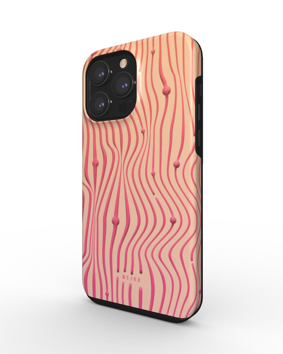 Wavy Lines Tough Phone Case