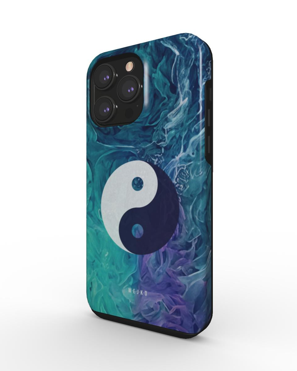 Yin & Yang Blue Tough Phone Case